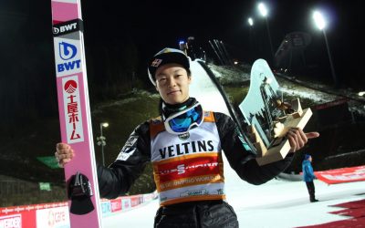 Kobayashi gewinnt Weltcup in Klingenthal